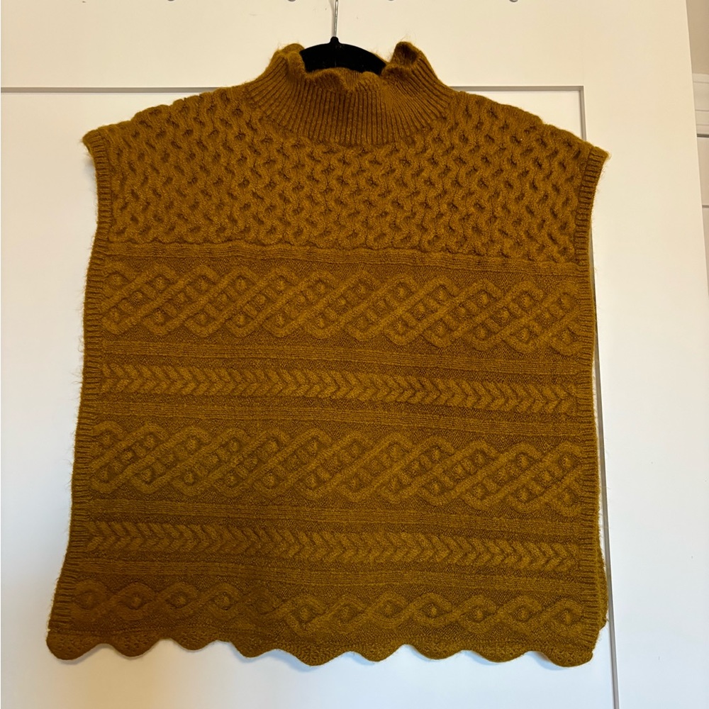 Zara Poncho/ Vest Size Large   PLEASE READ DESCRIPTION